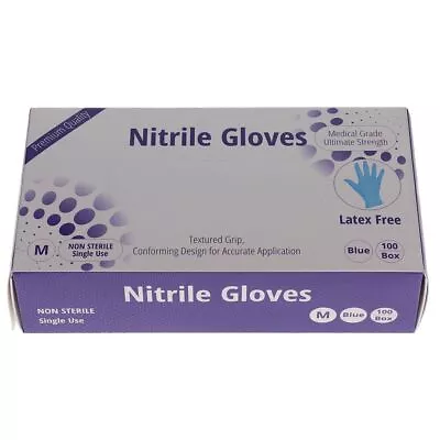 Dentistry Nitrile Exam/Medical Gloves Latex & Powder-Free Non-Sterile Textured • $7.59