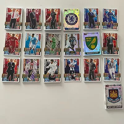 Topps Match Attax 2015/16 Premier League Player Cards 1 - 460 +LE • £1.25