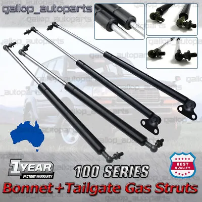 For Toyota Landcruiser 100 Series 2 Pair Gas Struts Bonnet & Tailgate • $42