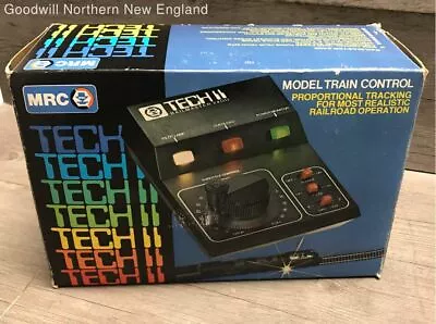 MRC Tech II Railmaster 2400 Model Train Control In Original Box • $14.99