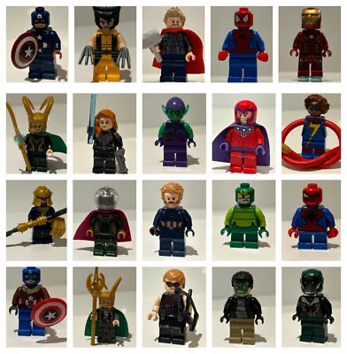 £6.50 • Buy Lego Mini Figure - Various Figures - Multi Listing - Marvel Avengers Spiderman