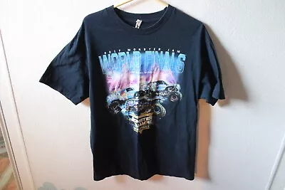 Monster Jam Truck World Finals T-shirt Size Large Mad Scientist Son-0f-a Digger • $14.99