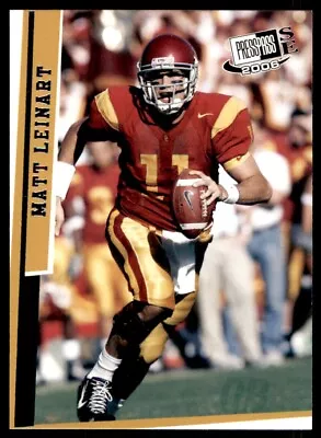 Matt Leinart 2006 Press Pass SE Card# 20 • $3.49