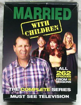  Married With Children  The Complete Series 11-DVD Boxed Set All Discs Like-NEW • $20