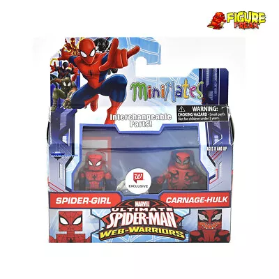 Marvel Minimates Walgreens Wave 5 Spider-Girl & Carnage-Hulk • $13.59