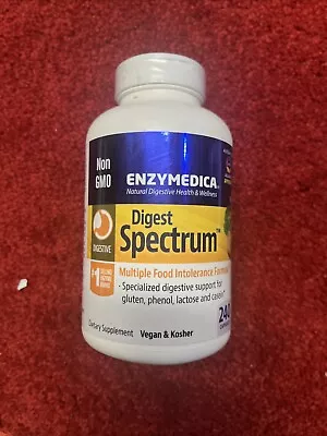 Enzymedica DIGEST GOLD ATPro Digestive Support 240 Capsules EXP 2/25 • $54.95