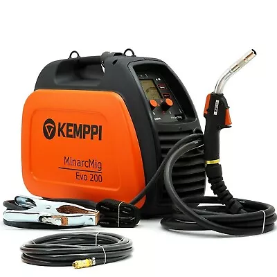 Kemppi MinarcMIG Evo 200 | 200amp Portable MIG Welder Package With 3m Torch • £1284