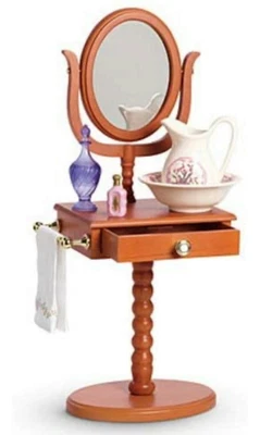 $94.99 • Buy NEW American Girl Doll MARIE GRACE's Vanity Set Cecile NIB China, Mirror Perfume