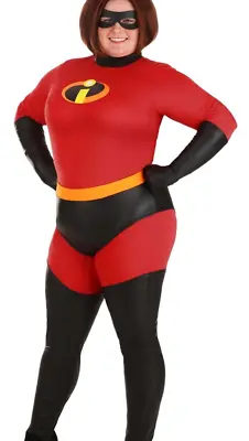 Women's  Plus Size The Incredibles Deluxe Mrs. Incredible Costume SIZE 3X (Used) • $64.99