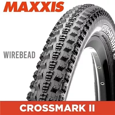 Maxxis Crossmark Ii - 27.5 X 2.25 - Wire - 60 Tpi - Single Compound - Black • $32.95