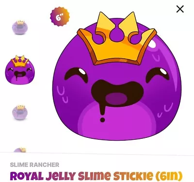 YouTooz  Plush (6in) Royal Jelly Slime * Slime Rancher Stickie * Magnetic Plush • $45