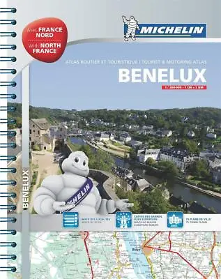 £15.79 • Buy Benelux & North Of France Road Atlas By Michelin