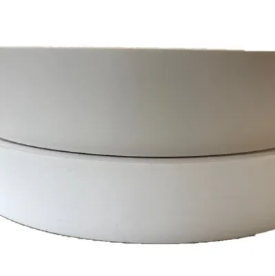 White Melamine Iron On Edging Tape In White Gloss & Textured 22mm 45mm 50mm • £2.95