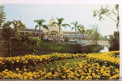 Walt Disney World Crystal Palace Restaurant Plaza Canal Postcard Old Vintage PC • $0.50
