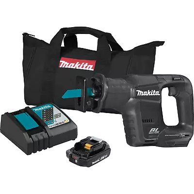 Makita XRJ07R1B 18V LXT Sub-Compact Recipro Saw Kit (2.0Ah) • $198