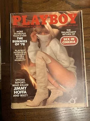 Playboy November 1978 F-VF Condition HTF Monique St Pierre Geraldo Hoffa! • $5