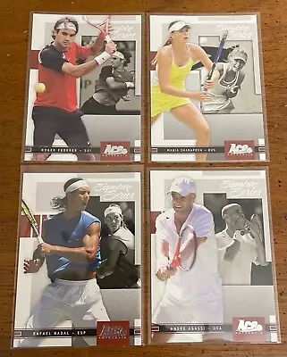 2005 Ace Authentic Signature Series Tennis Complete Set 1-100 - Federer Nadal + • $99.99