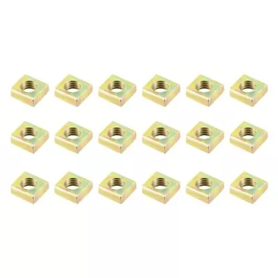 Square Nuts (M5x8x3mm) 100Pcs Carbon Steel Hardware Nuts - For Furniture Con... • $12.27