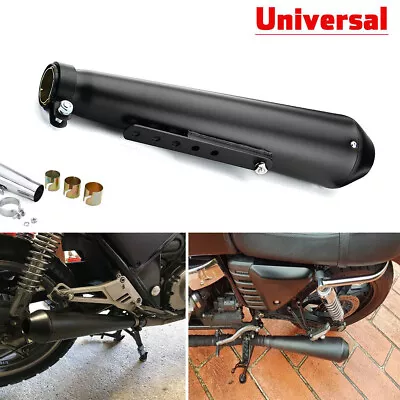 Fit For Suzuki Harley Reverse Cone Megaphone Exhaust Pipes Motorcycle Mufflers/ • $45.99