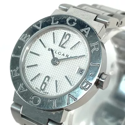 BVLGARI BB23SS Date Bulgari・Bulgari Quartz Women's Wristwatch SS Silver • $1370