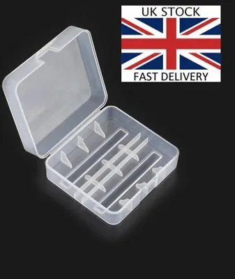26650 Size BATTERY STORAGE 26650 CASE HOLDER CONTAINER BOX - 2 COMPARTMENT🔷️🔷️ • £3.99