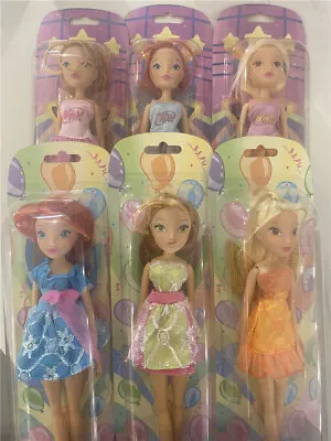 Winx Club Doll Rainbow Action Figures Fairy Flora Stella Musa Aisha • $14