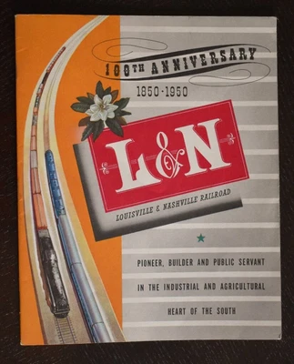$10 • Buy Louisville & Nashville Railroad 1950 100th Anniversary -L&N -EXC