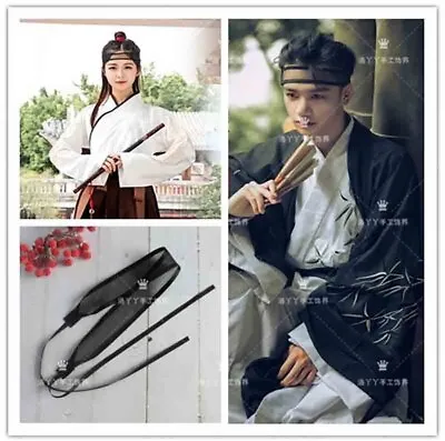 Headband Hanfu Fashion Vintage Forehead Bandage Chinese Hairwear For Men Women • $22.46