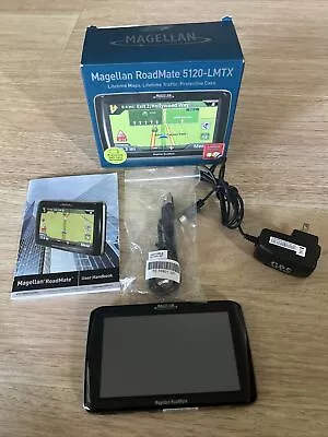 Magellan Road Mate 5120-LMTX Automotive 5  Touch Screen GPS With Wires Box • $14
