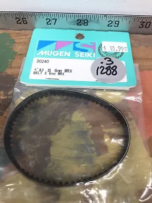 Mugen Seiki D0240 MRX3 Belt S 6mm MRX NewInPack USA Shipped • $18