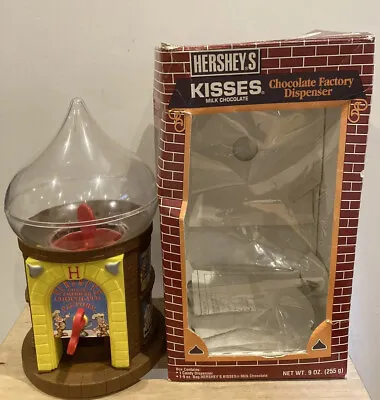 £29.95 • Buy Hersheys Kisses Chocolate Factory Dispenser - With Box 1993 Vintage Rare