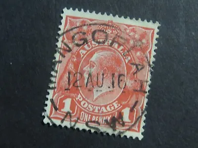 $5.50 • Buy Mangoplah New South Wales Postmark -1916 On KGV 1d Red