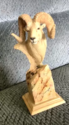 Mill Creek Studios Incorporated MCSI Big Horn Sheep “Summit” Sculpture Signed 7” • $44.95