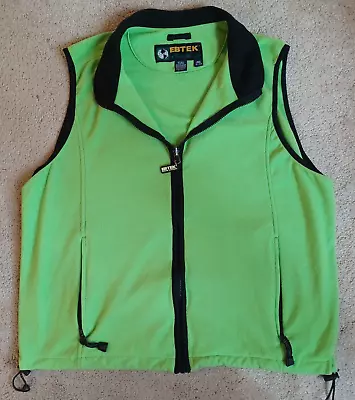 Eddie Bauer EBTEK Fleece Mens XL Full Zip Polartec Vest • $13