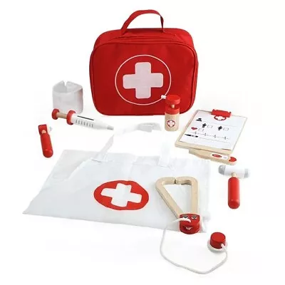 Childs Medical Toy Set! Wood And Non-phthalate PVC! New! • £9.99