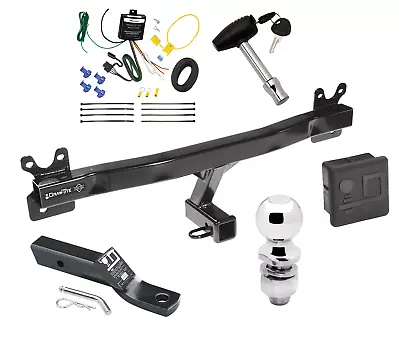 Trailer Tow Hitch For 11-18 Volvo S60 Sedan Deluxe Package Wiring 2  Ball & Lock • $320.86