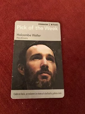 $16.39 • Buy NEW Holcombe Waller Starbucks/iTunes Card For  Hardliners  RARE