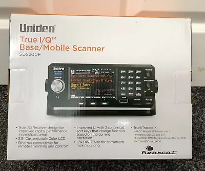 Uniden SDS-200E + Activated DMR + NXDN + ProVoice + DPmr Desk Top/Mobile Scanner • £620