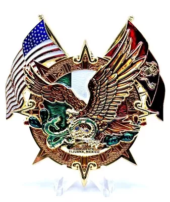 Rare U.S. Embassy Tijuana MSG Marine Corps Security Detachment Challenge Coin • $64.99