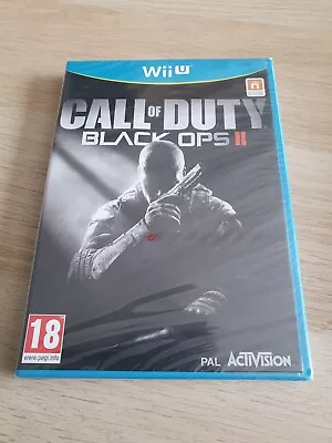 Call Of Duty Black Ops II 2 For Wii U Brand New Sealed PAL Game • £7.99