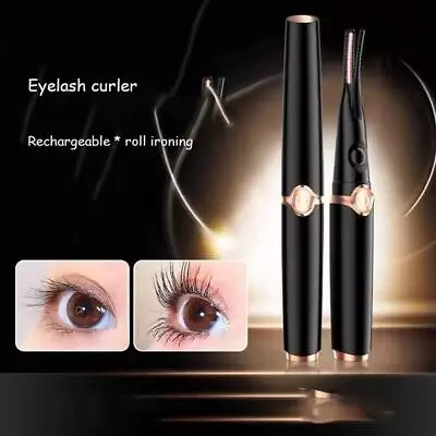 Mini Clip Type USB Rechargeable Electric Heated Eyelash Curlers 3 Temperatures • $5.57