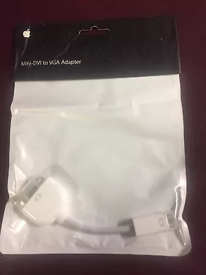 Genuine M9320G/A Apple Mini-DVI To VGA Adapter Cable • $4.86