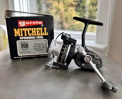Mitchell 908 Ultralight Reel - Mint W Box & Papers • $190