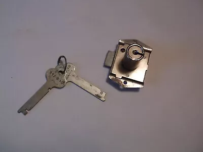 $15 • Buy Vintage National Lock Co. Wardrobe Cabinet Desk Lock Flat Skeleton Key C 12-S 10