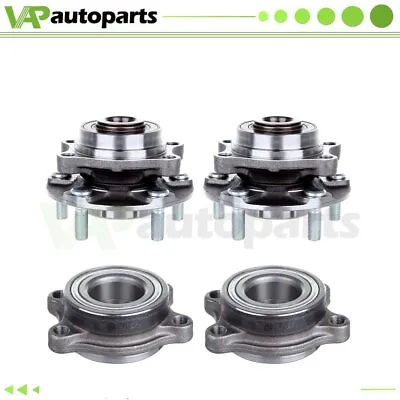 Wheel Hub And Bearing Assembly Fits Infiniti G35 2003 2004-2007 2 Front + 2 Rear • $104.67