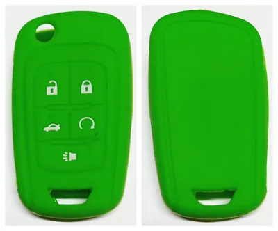 $8.99 • Buy Green Silicone 5 Buttons Flip Key Cover Suits Chevrolet Holden Vf Commodore