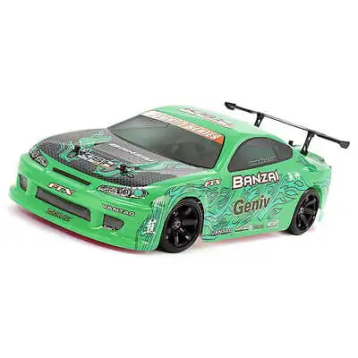 Ftx Banzai Green 1/10 4Wd RTR Brushed Drift Car • £134.30