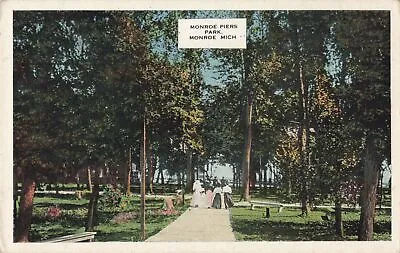 SE Monroe MI Operated 1885-1929 MONROE PIERS PARK Home Of USLSS Lighthouse!!! • $9.99