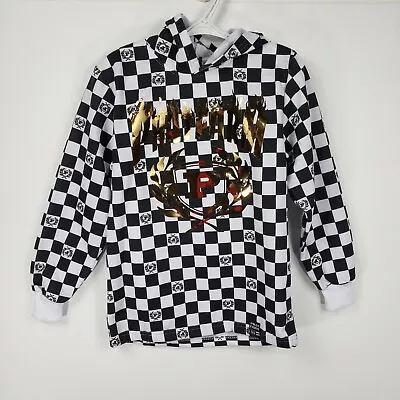 Phat Farm Kids Boys Checkered Hoodie Pullover Size 6 • £9.64