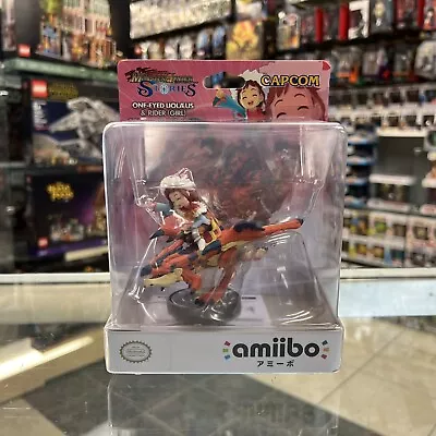 Amiibo One-eyed Rio Leus & Rider Girl Monster Hunter Stories Rathalos - NEW • $129.95